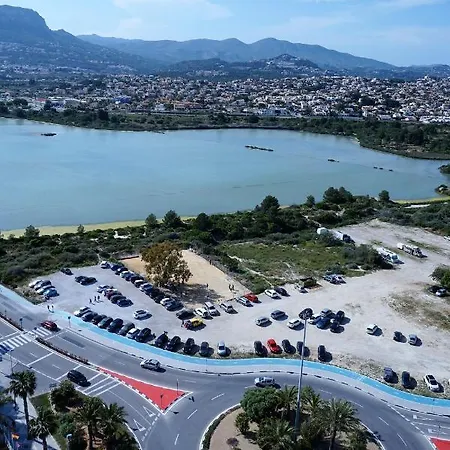 Bright In 100m² With Sea View & Pool Calp